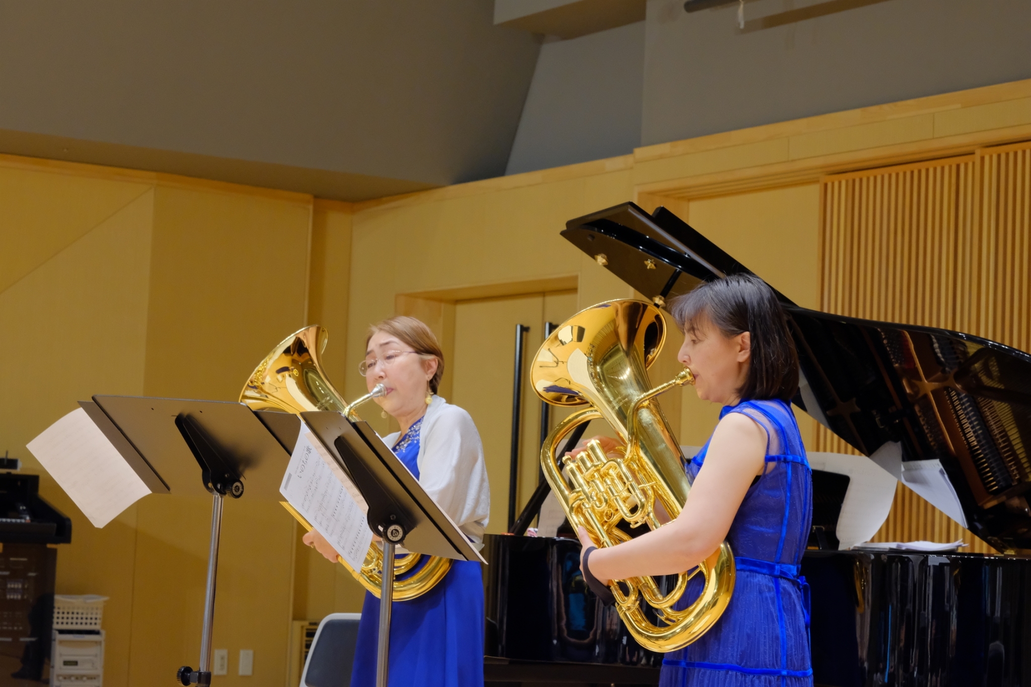 Euphonium Duo Concert 会場を包む2本のユーフォニアムのハーモニー